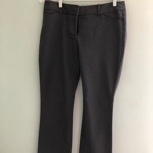 Grey work pants.